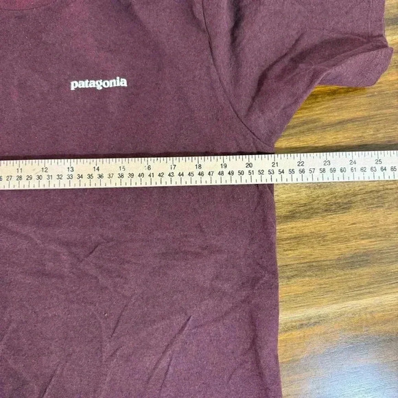 Patagonia Classic Horizon T-Shirt Medium Maroon - Picture 4 of 5
